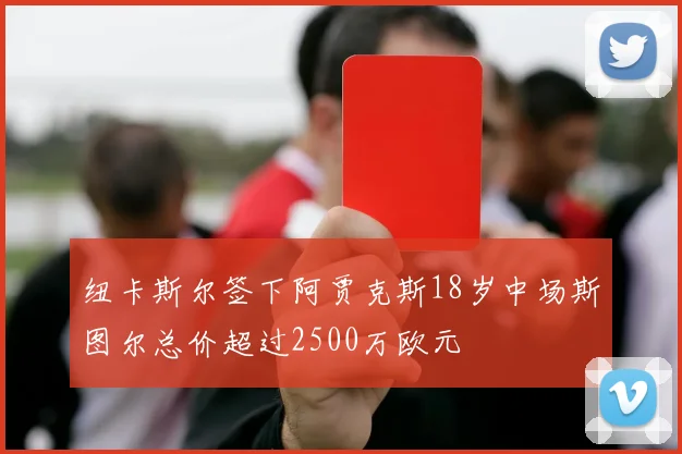 纽卡斯尔签下阿贾克斯18岁中场斯图尔总价超过2500万欧元